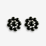 CRYSTAL FLOWER GRANDE EARRINGS