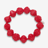 CARVED ROSE BRACELET
