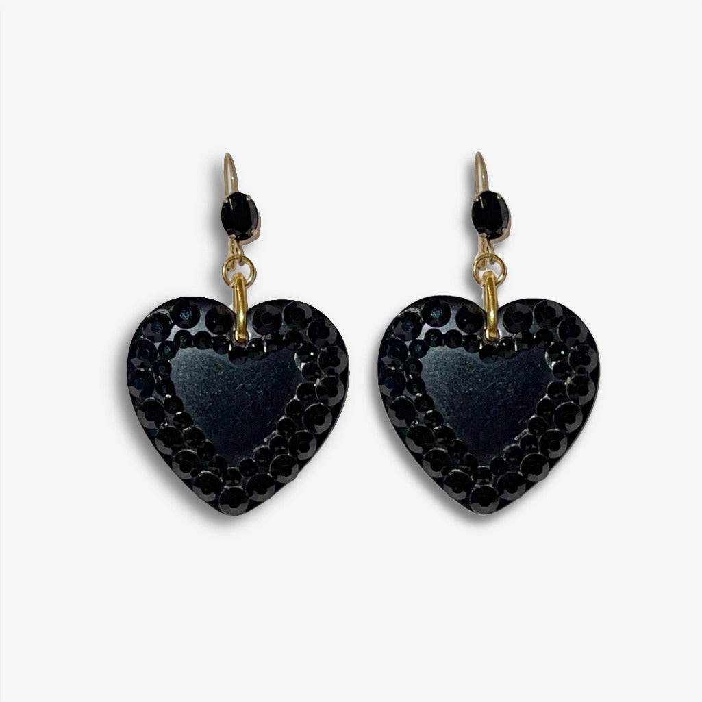 Eclipse Heart Earrings