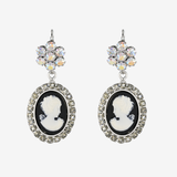 CAMEO FLOWER EARRINGS