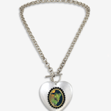 GOOD & BAD WITCH FLIP HEART NECKLACE