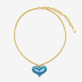 HEART OF GLASS NECKLACE