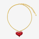 HEART OF GLASS NECKLACE