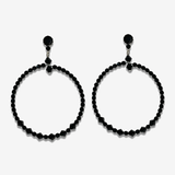LOLA CRYSTAL HOOPS