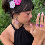 SILK FLOWER ANYWHERE CLIP