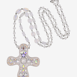 WHITE WEDDING NECKLACE
