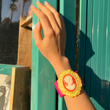 CANDY CAMEO CUFF BRACELET