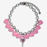 KITTY HEART MOD NECKLACE