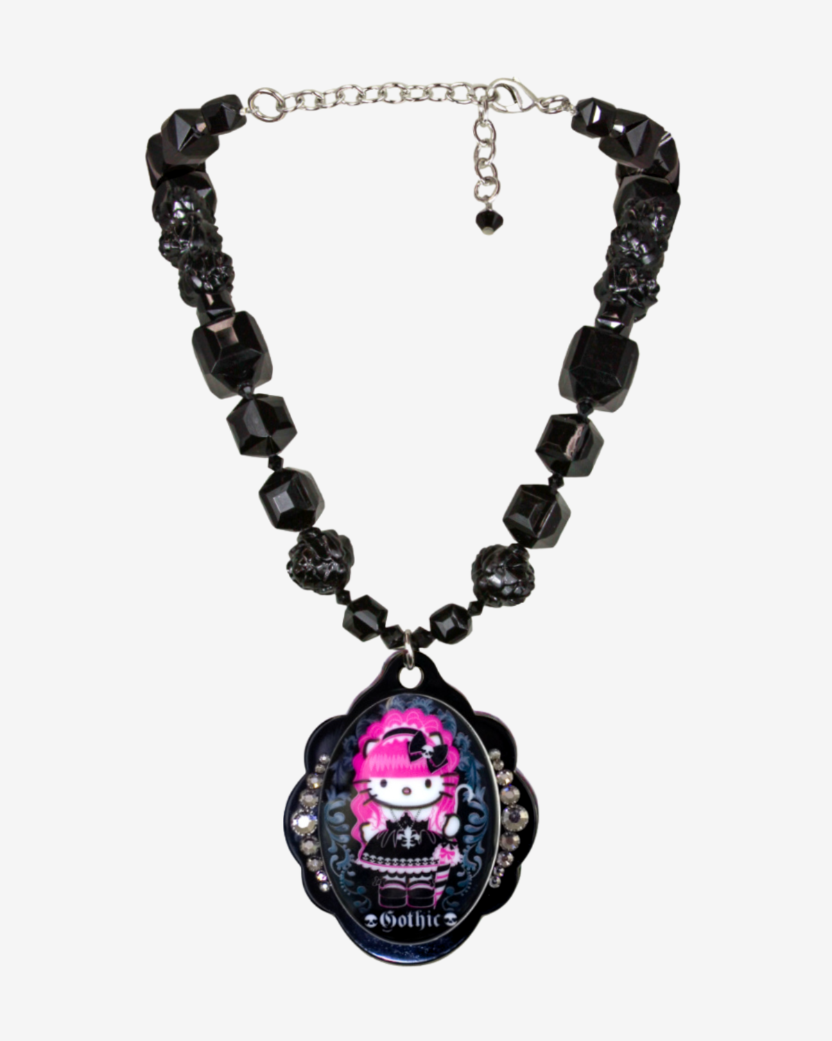 KITTY GOTHIC PORTRAIT NECKLACE – TARINA TARANTINO KITTY GOTHIC PORTRAIT NECKLACE – TARINA TARANTINO