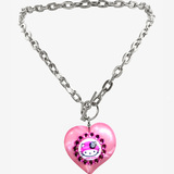 KITTY HEART TOGGLE NECKLACE