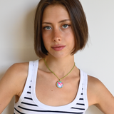 DISCO KITTY NECKLACE