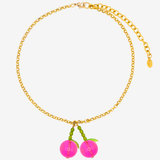 NEON CHERRY BOMB NECKLACE