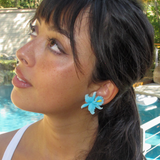 ORCHID POST EARRINGS