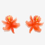 ORCHID POST EARRINGS