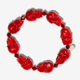 CARVED SKULL BRACELET