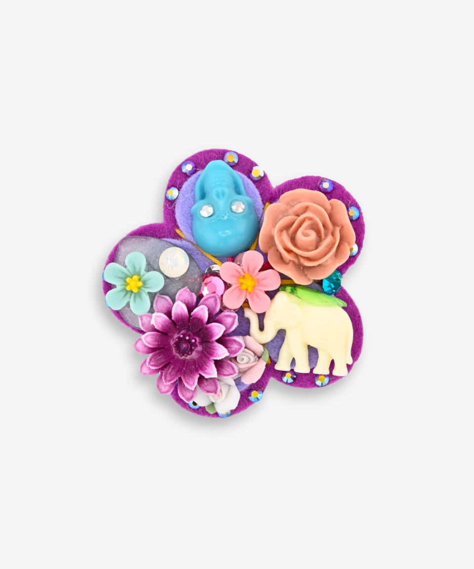 TRINKET HAIR CORSAGE