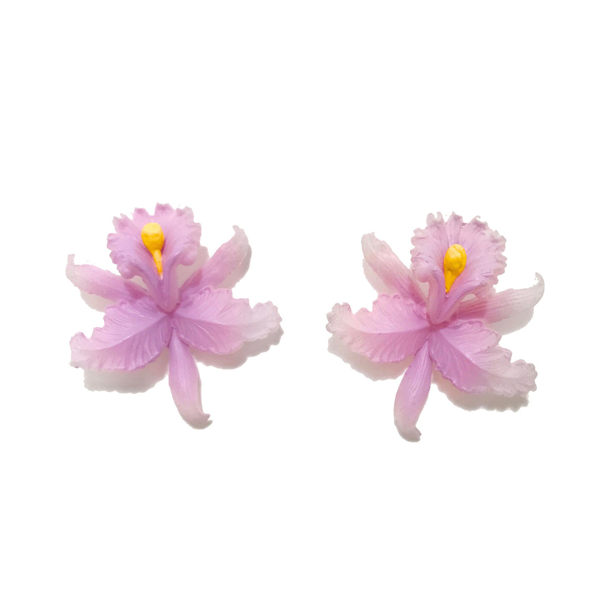 Orchid Post Earrings