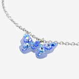 CRYSTAL BUTTERFLY NECKLACE