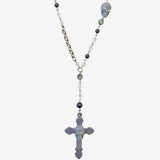 SKULL ROSARY NECKLACE