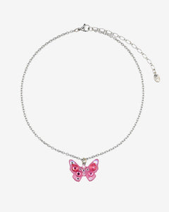 CRYSTAL BUTTERFLY NECKLACE