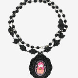 GOTHIC DOLL KITTY NECKLACE