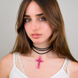 TOKYO GOTH WRAP NECKLACE