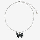 CRYSTAL BUTTERFLY NECKLACE