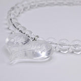 PAPARAZZI FIZZY HEART NECKLACE