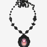 GOTHIC DOLL KITTY NECKLACE