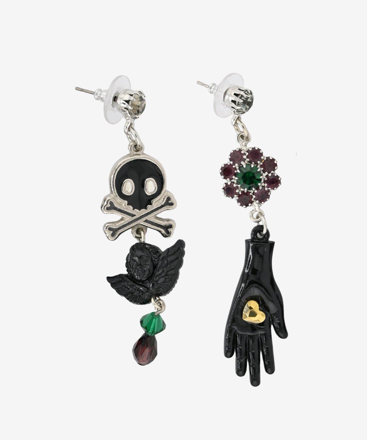 GOTH CHARM EARRINGS