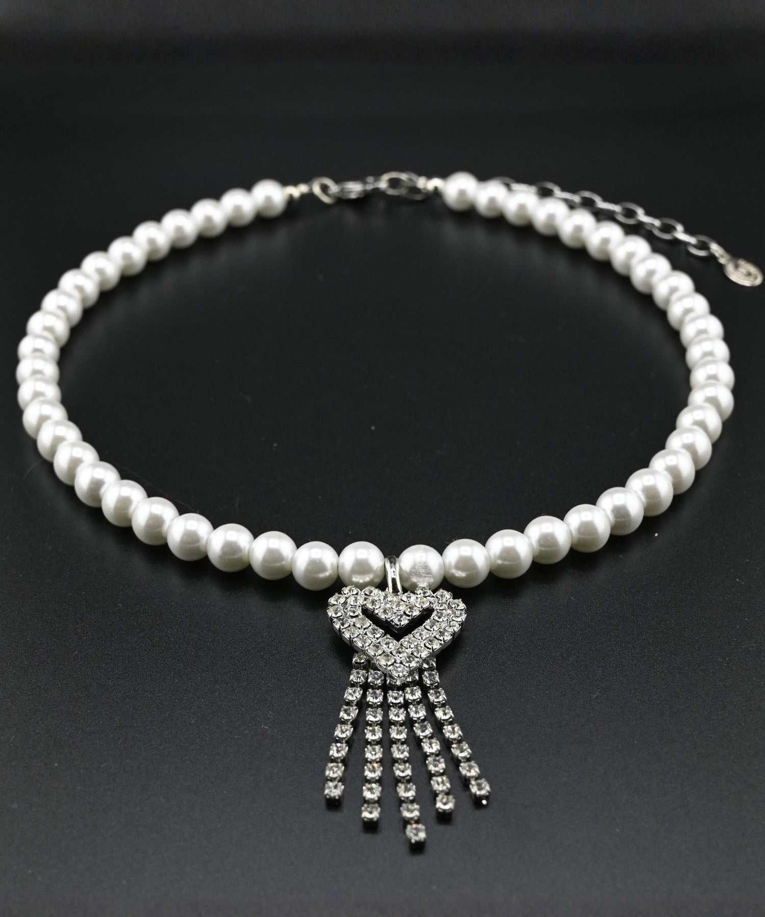 CASCADING HEART NECKLACE
