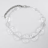 BIG LUCITE BANGLE NECKLACE