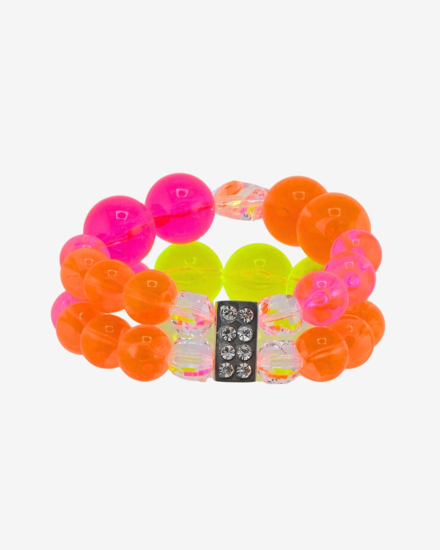 Hardcore Paparazzi Neon Bracelet