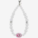 PEARL KITTY PHONE WRISTLET