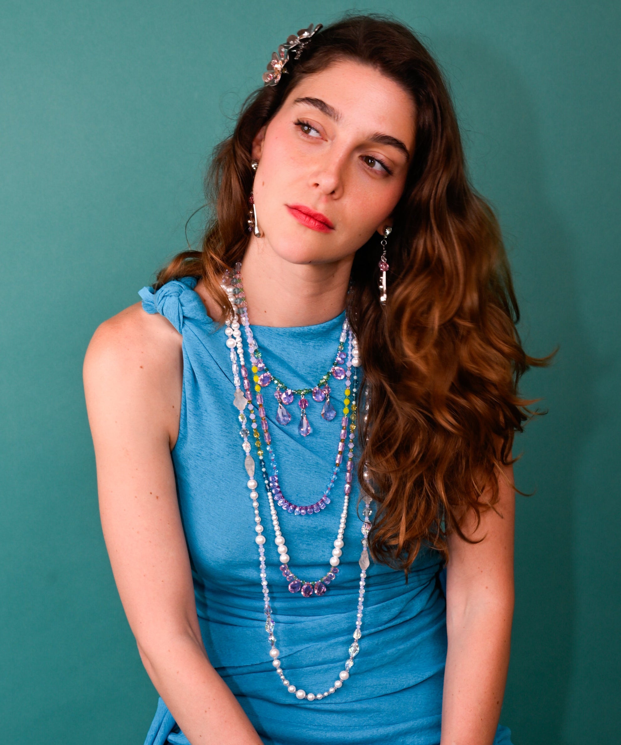 AVALON TEARDROPS NECKLACE