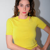 LIVING ON VIDEO EARRINGS