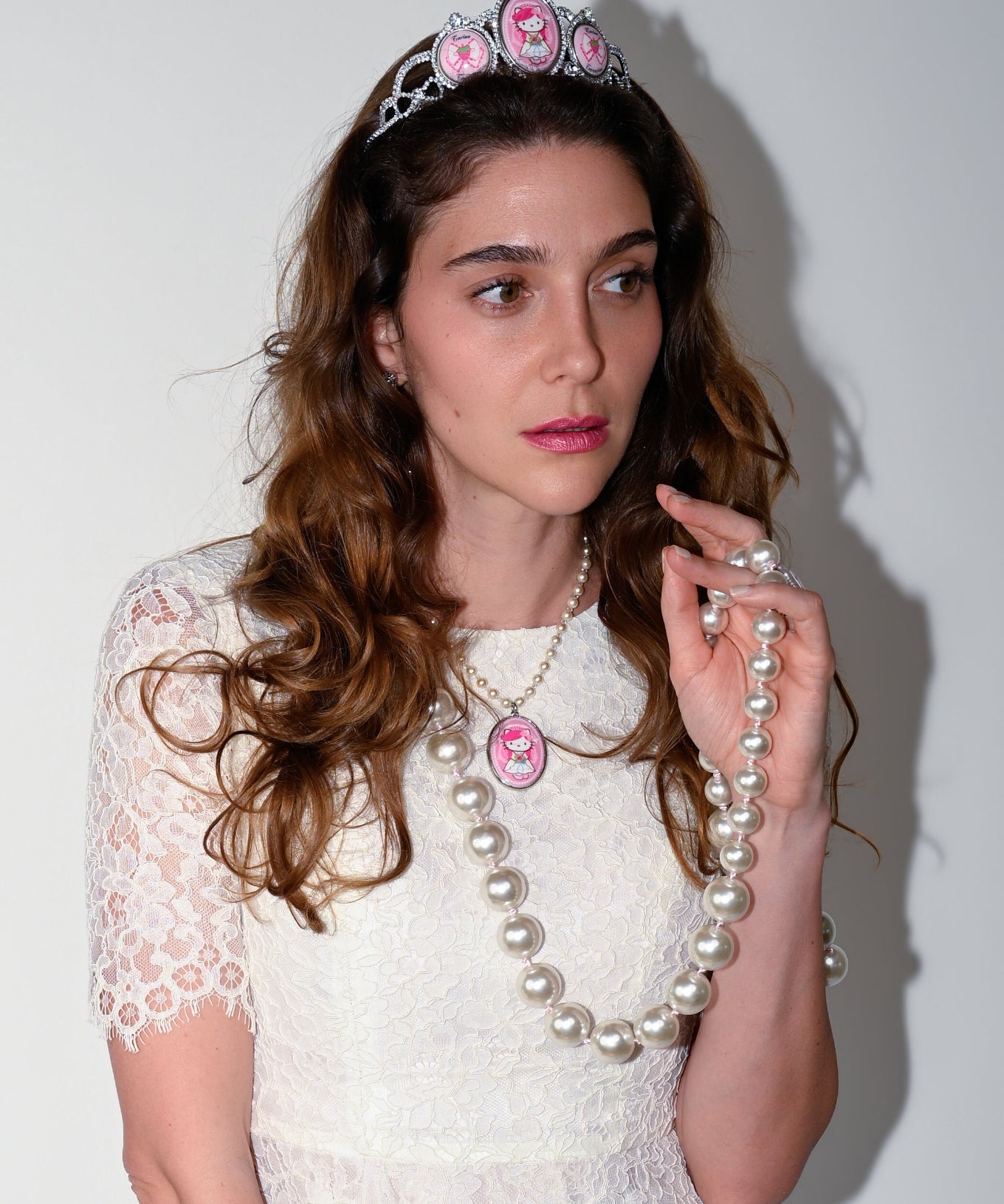 KITTY BRIDE PEARL NECKLACE