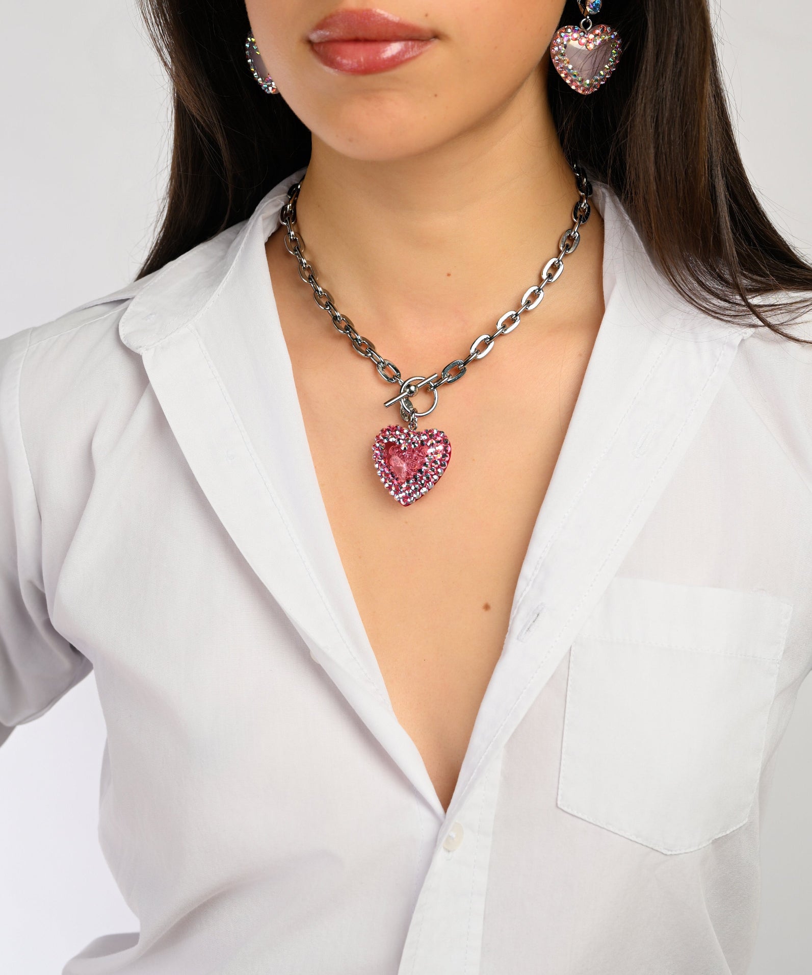 HEART TOGGLE NECKLACE