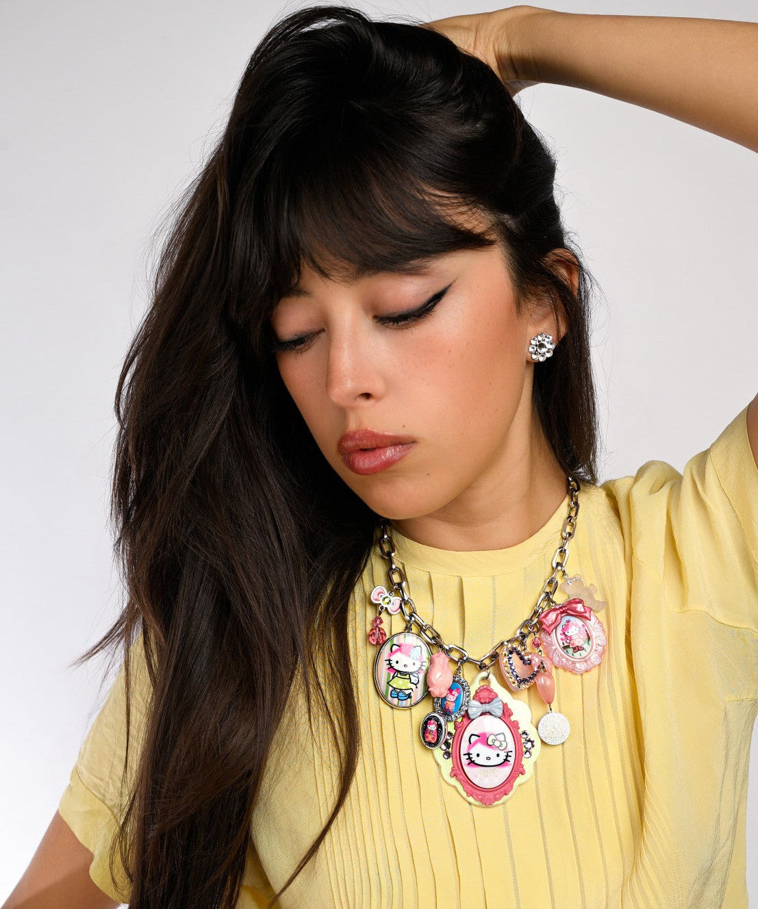 KITTY PORTRAIT SUPERCHARM NECKLACE