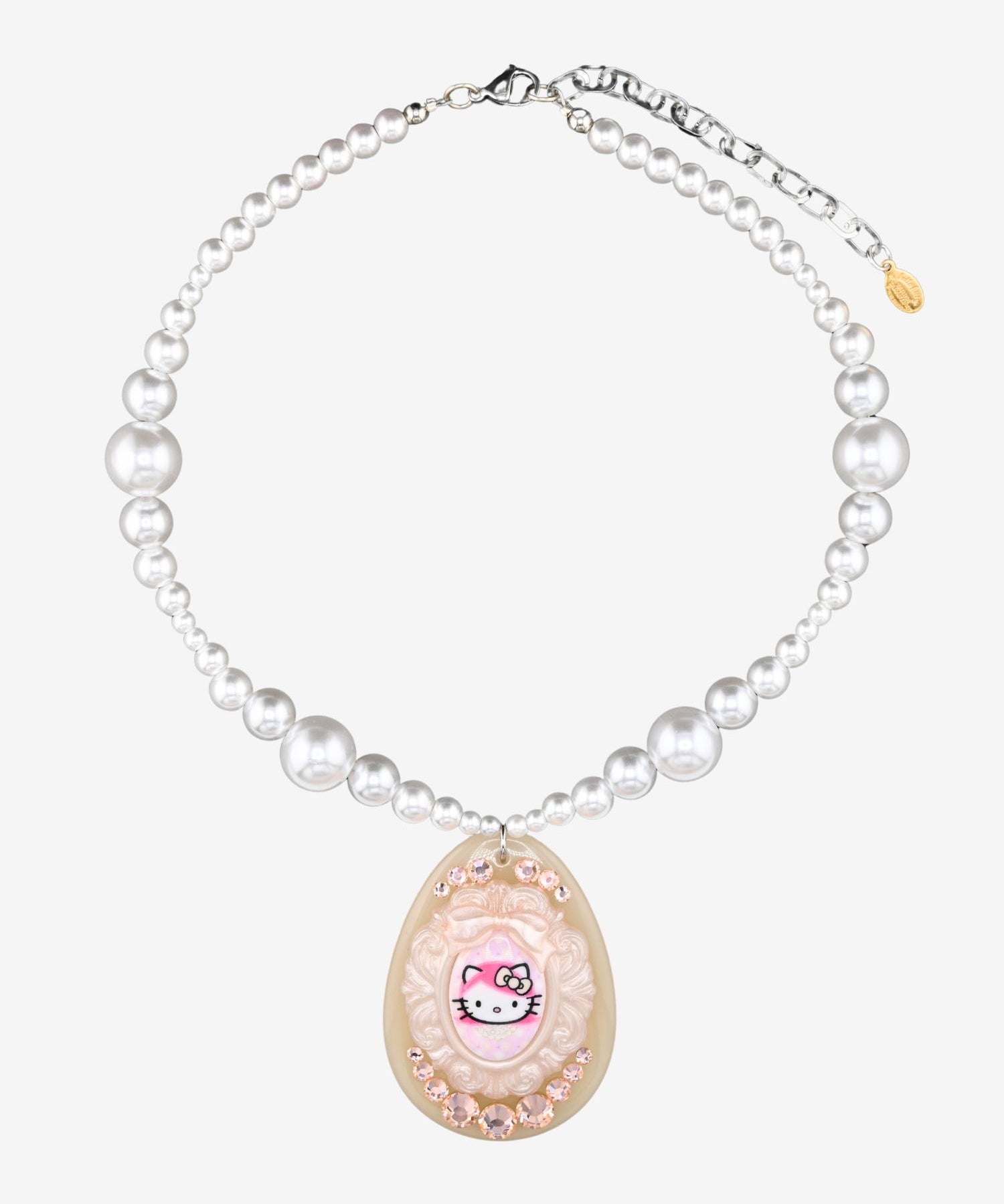 KITTY BAROQUE PEARL NECKLACE