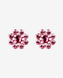 CRYSTAL FLOWER GRANDE EARRINGS