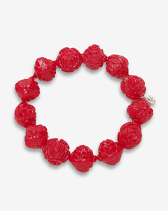 CARVED ROSE BRACELET