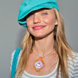 CHERRY BLOSSOM KITTY NECKLACE