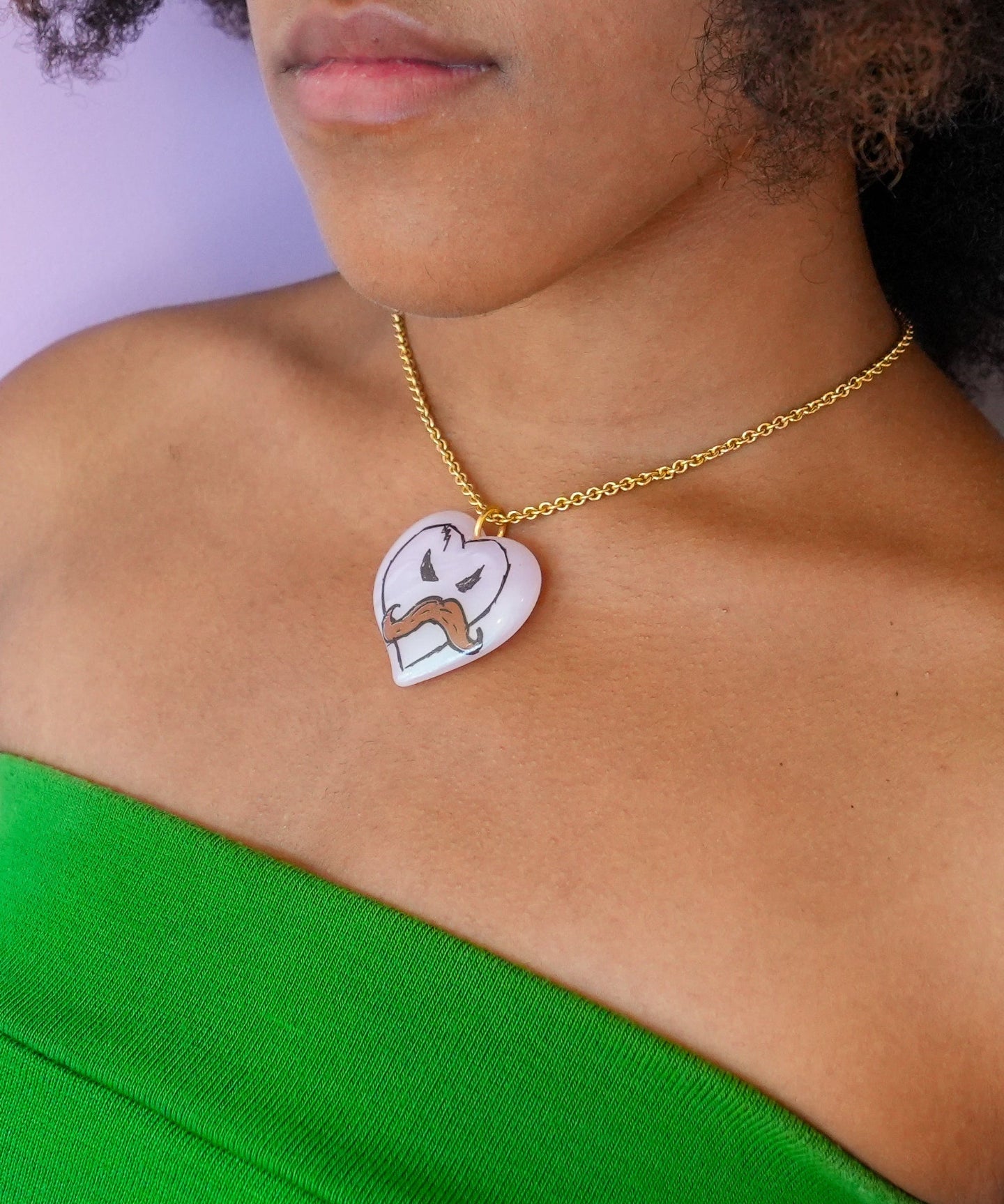 KIDROBOT X TARINA HEART NECKLACE