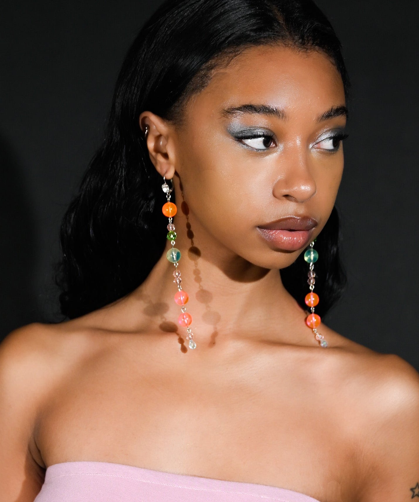 LIVING ON VIDEO EARRINGS