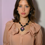 GOTHIC KITTY NECKLACE