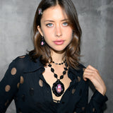 GOTHIC DOLL KITTY NECKLACE