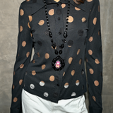 GOTHIC DOLL KITTY NECKLACE