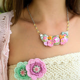 KITTY TAPESTRY NECKLACE