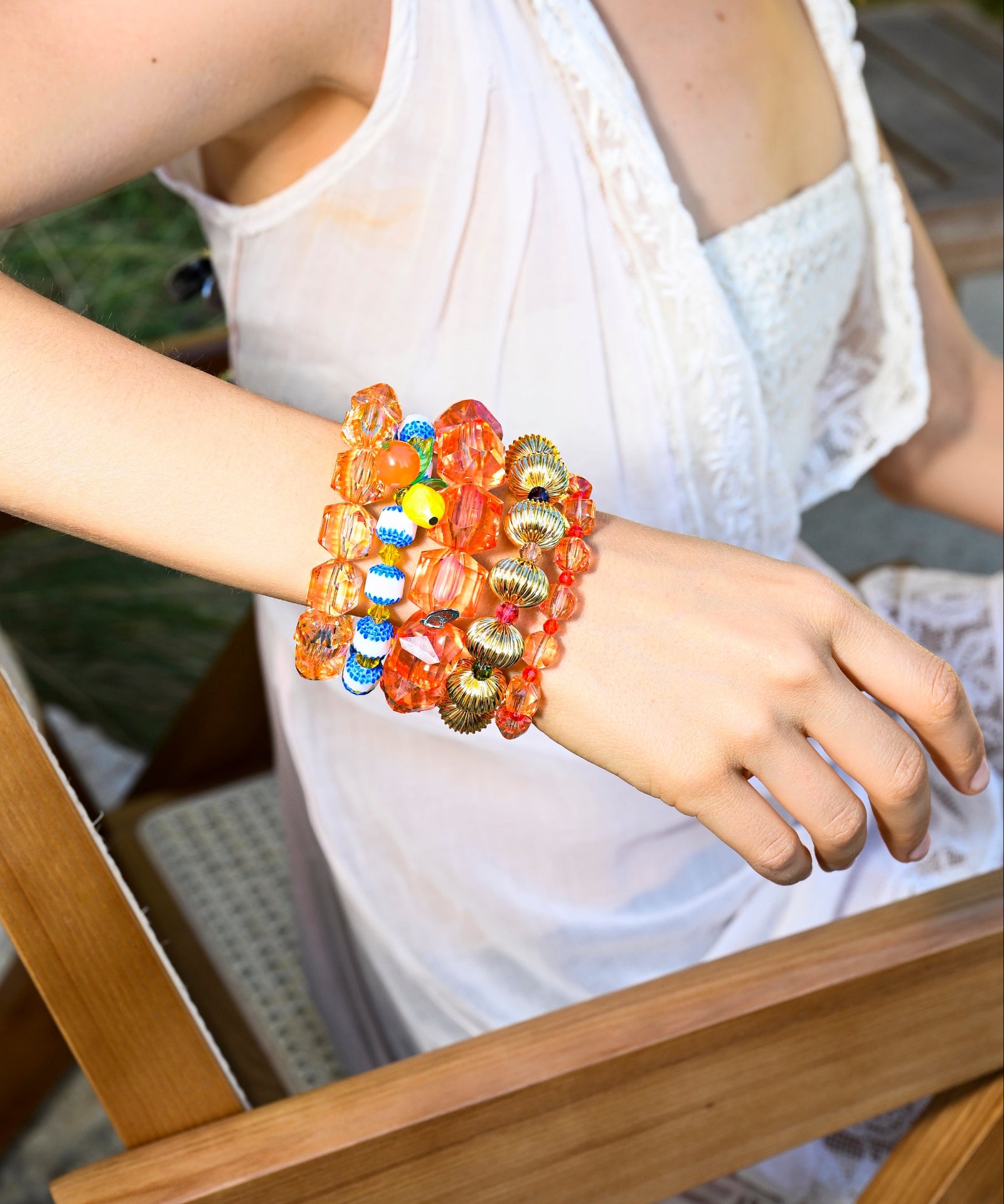 APEROL SUNSET BRACELET STACK